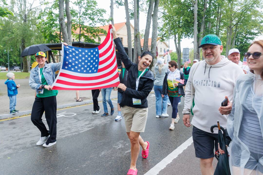 Pasaulio lietuvių sporto žaidynių atidarymas Palangoje