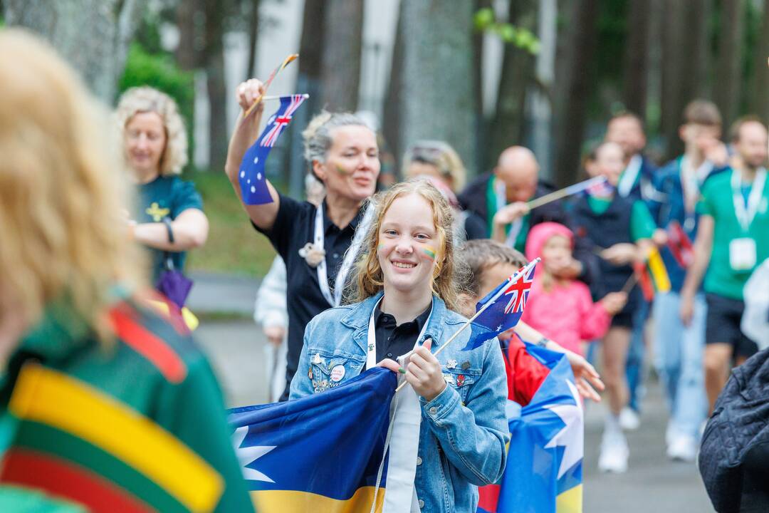 Pasaulio lietuvių sporto žaidynių atidarymas Palangoje