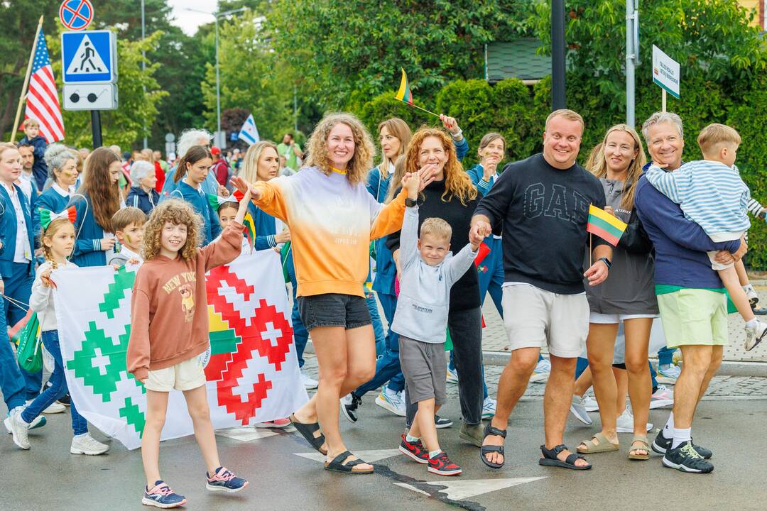 Pasaulio lietuvių sporto žaidynių atidarymas Palangoje