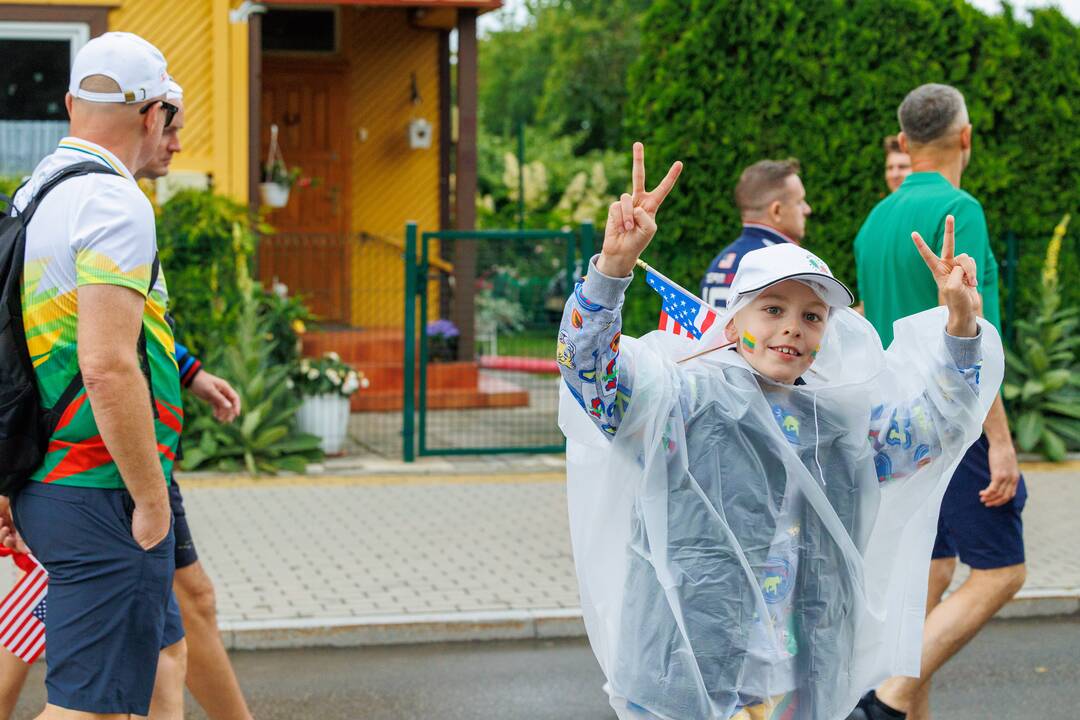Pasaulio lietuvių sporto žaidynių atidarymas Palangoje