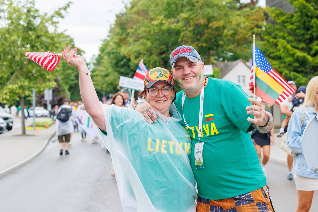 Pasaulio lietuvių sporto žaidynių atidarymas Palangoje