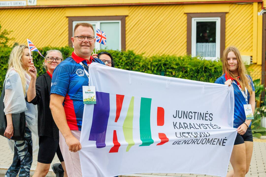 Pasaulio lietuvių sporto žaidynių atidarymas Palangoje