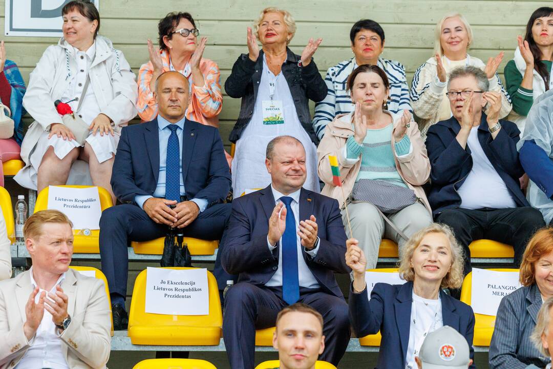 Pasaulio lietuvių sporto žaidynių atidarymas Palangoje