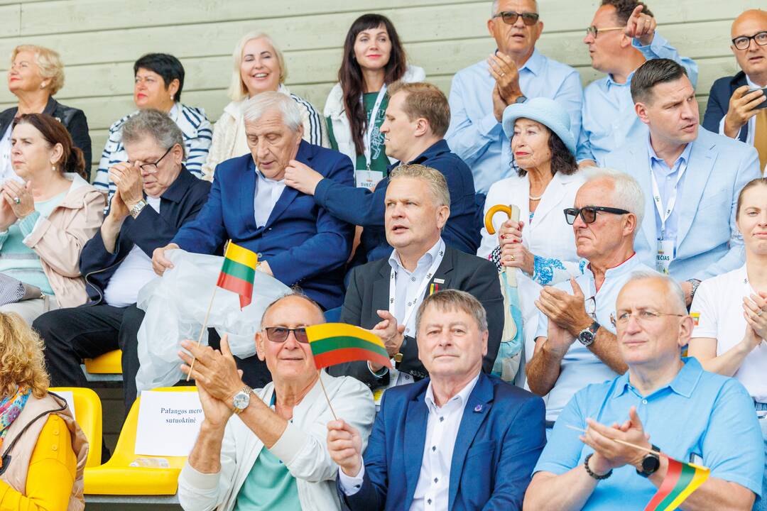 Pasaulio lietuvių sporto žaidynių atidarymas Palangoje