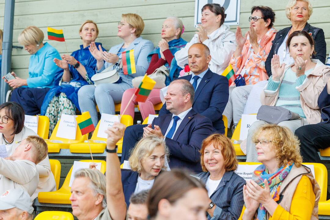 Pasaulio lietuvių sporto žaidynių atidarymas Palangoje