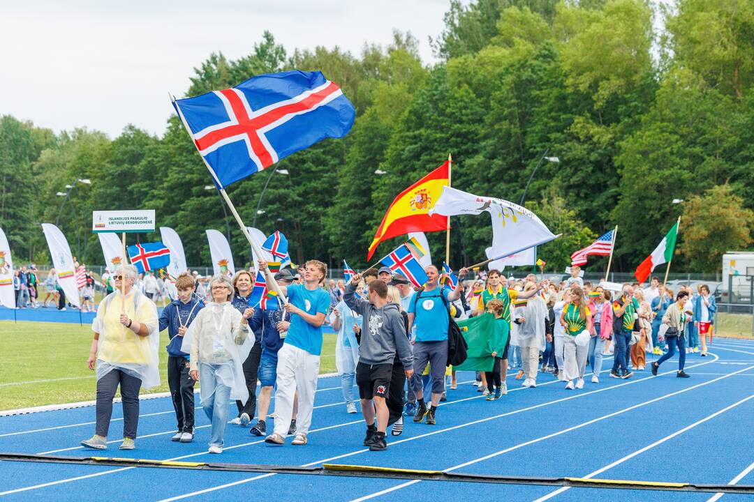 Pasaulio lietuvių sporto žaidynių atidarymas Palangoje