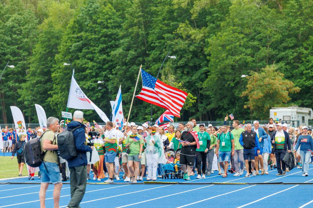 Pasaulio lietuvių sporto žaidynių atidarymas Palangoje