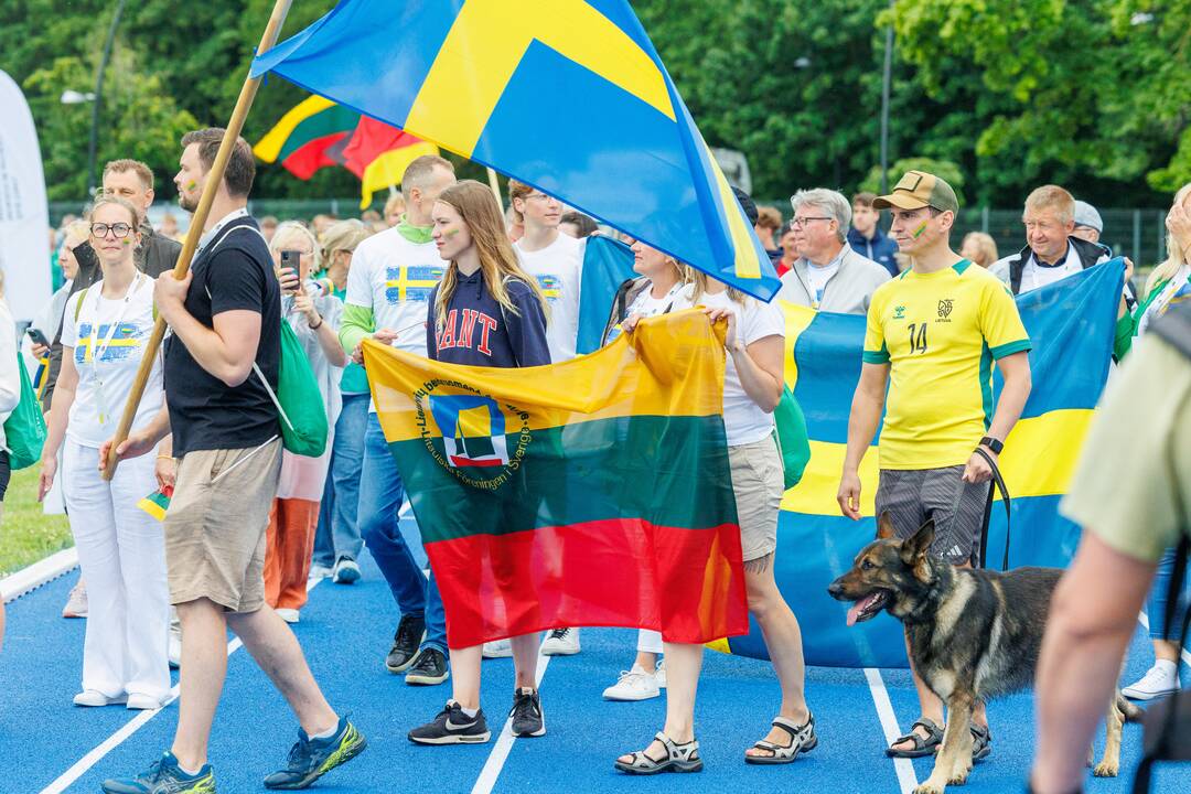 Pasaulio lietuvių sporto žaidynių atidarymas Palangoje