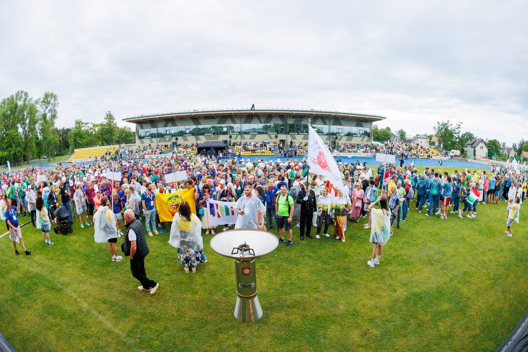 Pasaulio lietuvių sporto žaidynių atidarymas Palangoje