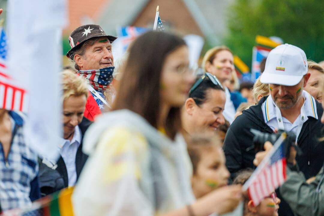 Pasaulio lietuvių sporto žaidynių atidarymas Palangoje