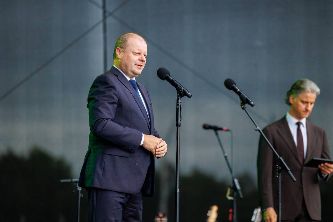 Pasaulio lietuvių sporto žaidynių atidarymas Palangoje