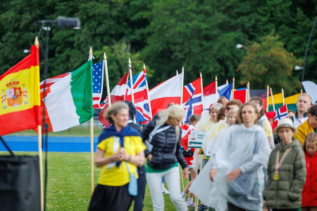 Pasaulio lietuvių sporto žaidynių atidarymas Palangoje