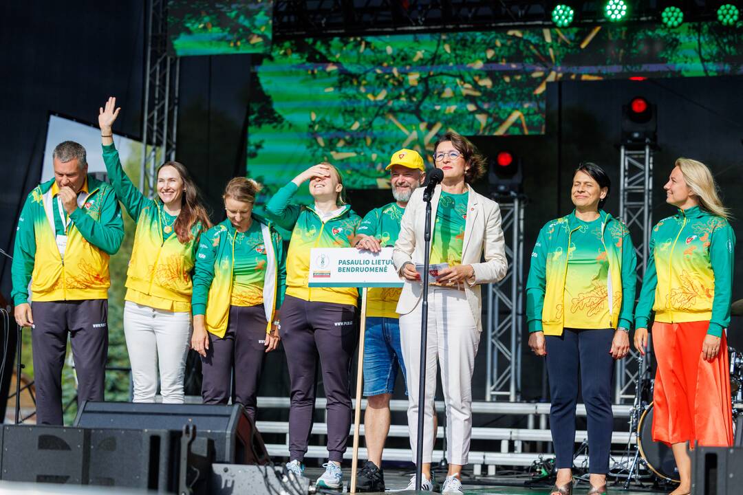 Pasaulio lietuvių sporto žaidynių atidarymas Palangoje