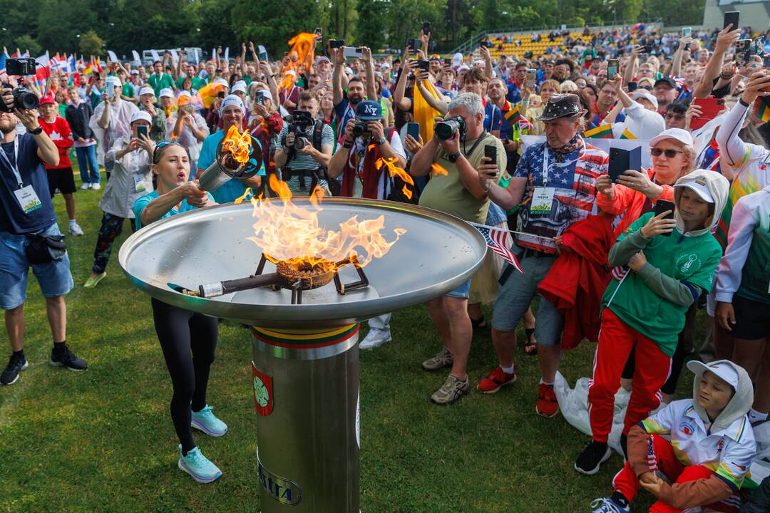 Pasaulio lietuvių sporto žaidynių atidarymas Palangoje