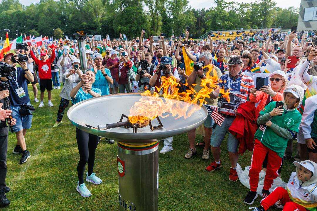 Pasaulio lietuvių sporto žaidynių atidarymas Palangoje
