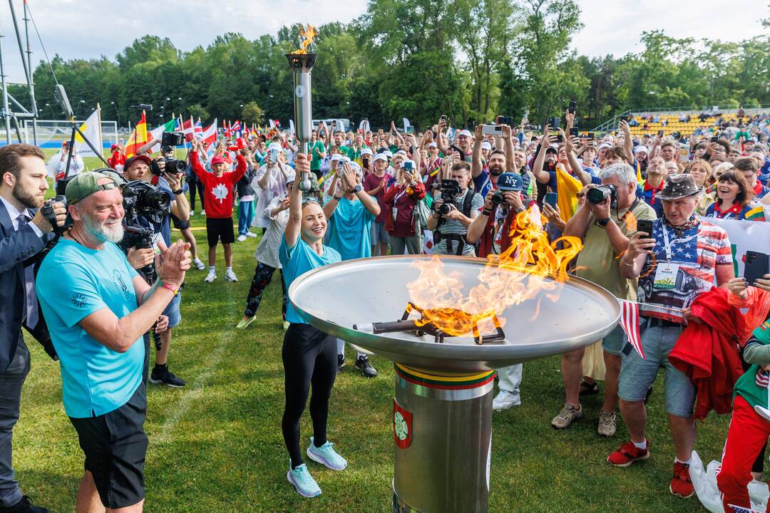 Pasaulio lietuvių sporto žaidynių atidarymas Palangoje