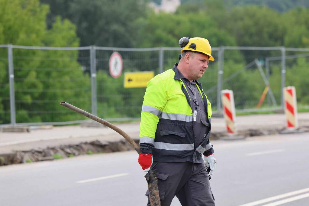 Brastos g. prakirstas dujų vamzdis