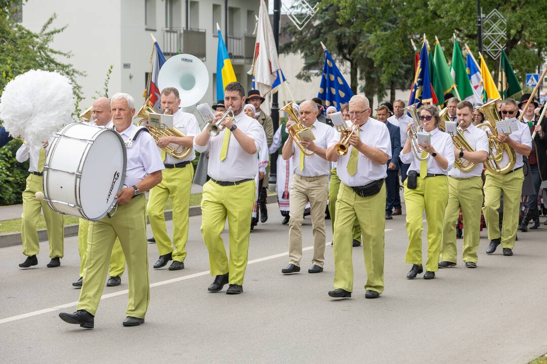 Kauno rajono seniūnijų eisena
