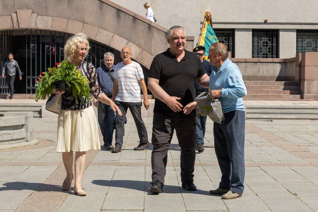 Liepos 6-osios minėjimas Karo muziejaus sodelyje