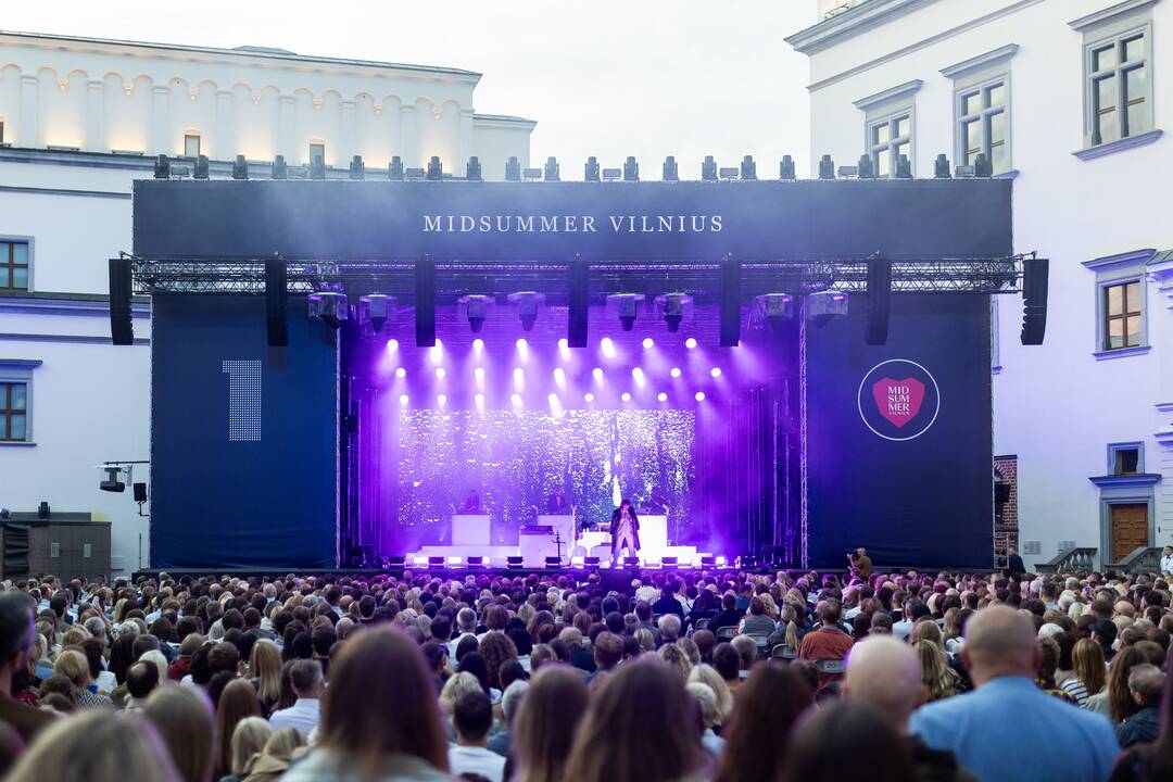 10-ojo „Midsummer Vilnius“ atidarymas Valdovų rūmų kieme