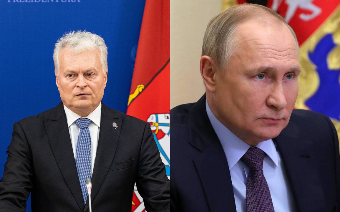 Gitanas Nausėda, Vladimiras Putinas 