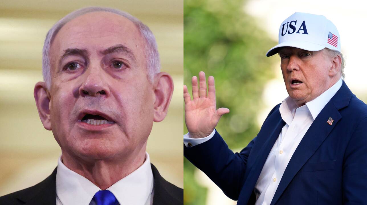 Benjaminas Netanyahu, Donaldas Trumpas 