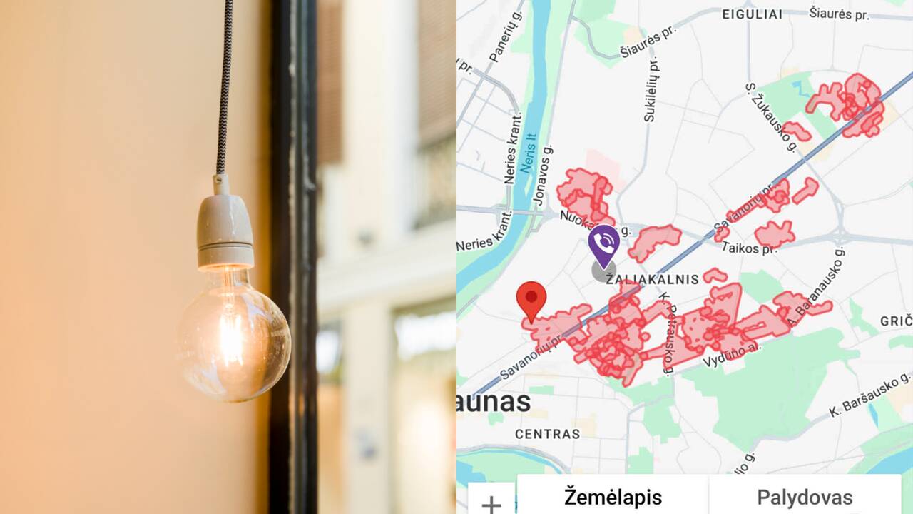 Praneša skaitytojai: beveik visas Žaliakalnis – be elektros!