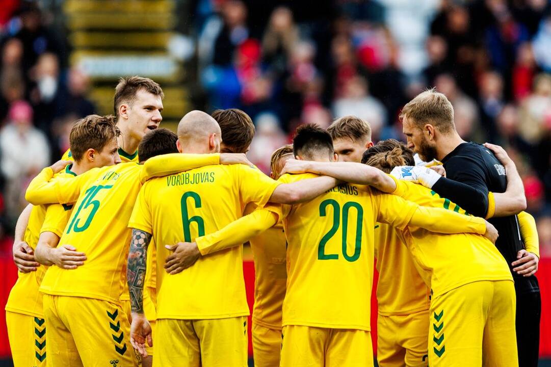 Lapkričio mėnesį Lietuvos vyrų futbolo rinktinė Kaune susitiks su Izraelio komanda