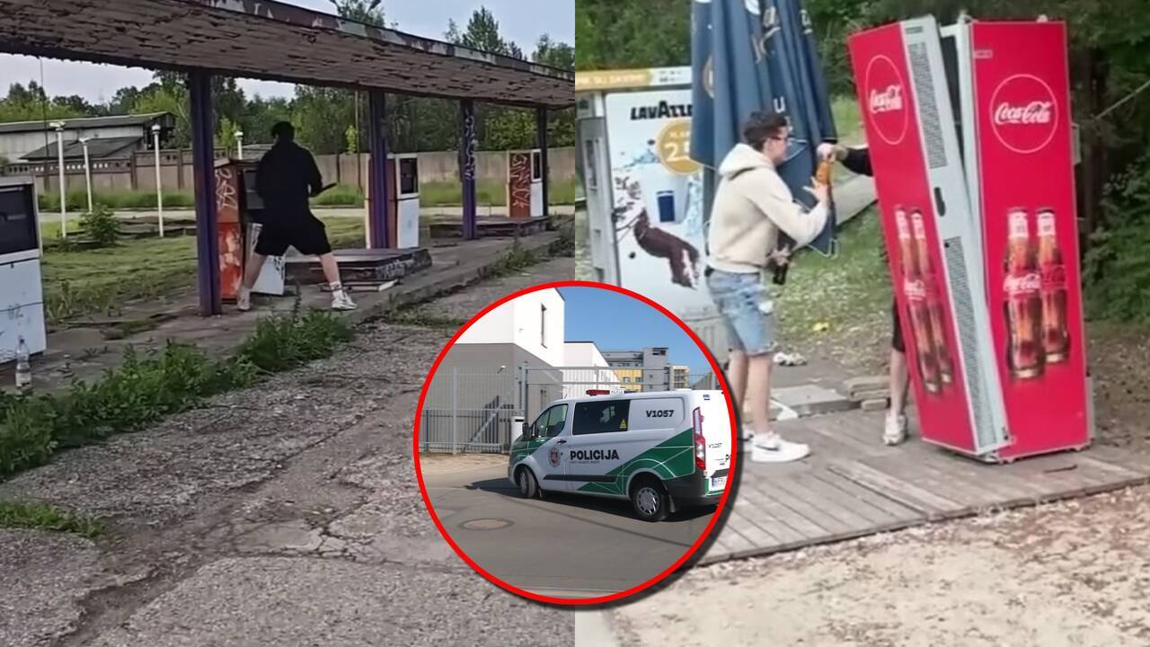 Dėl gyventojus šokiravusių „strymerių“ – policijos nuostaba: keista, kad niekas nepranešė