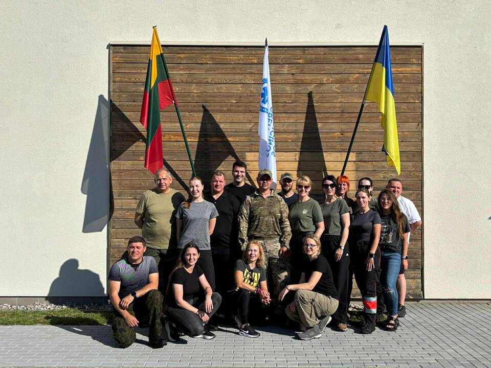 Ukrainos karo medikas vedė mokymus Lietuvos specialistams