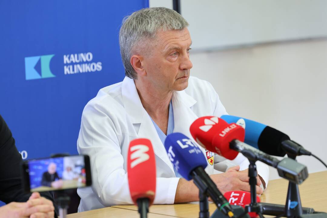 Spaudos konferencija dėl narkotikais apsinuodijusio ir mirusio paauglio