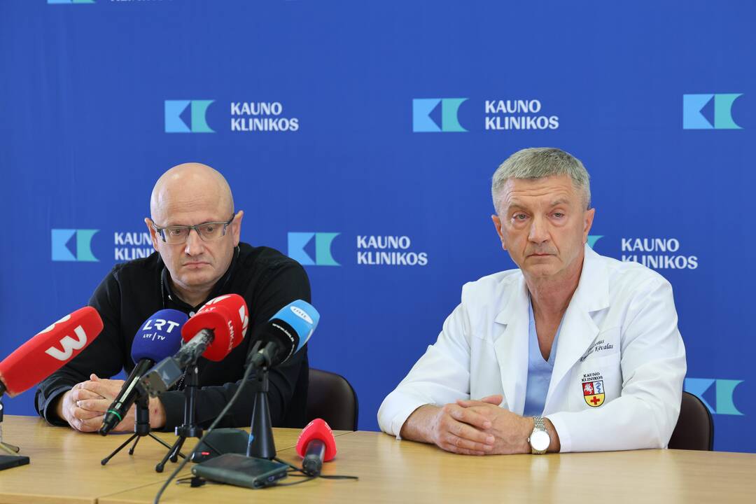 Spaudos konferencija dėl narkotikais apsinuodijusio ir mirusio paauglio