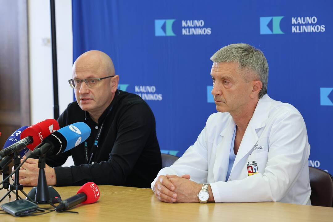 Spaudos konferencija dėl narkotikais apsinuodijusio ir mirusio paauglio