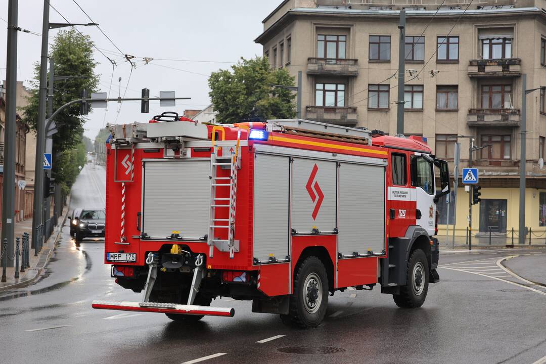 Avarija Šv. Gertrūdos g.