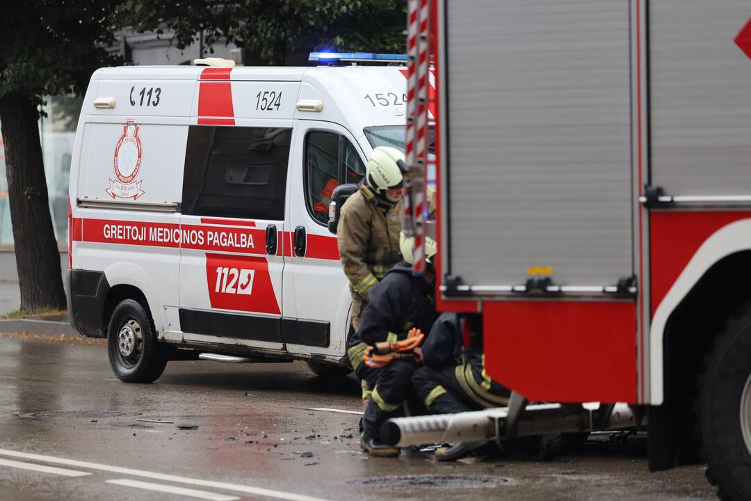 Avarija Šv. Gertrūdos g.