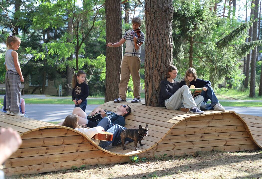 Sinergija: Kulautuvos tvarkymo darbai vyko keliais etapais, savivaldybei surėmus pečius su kūrybinga vietos bendruomene.