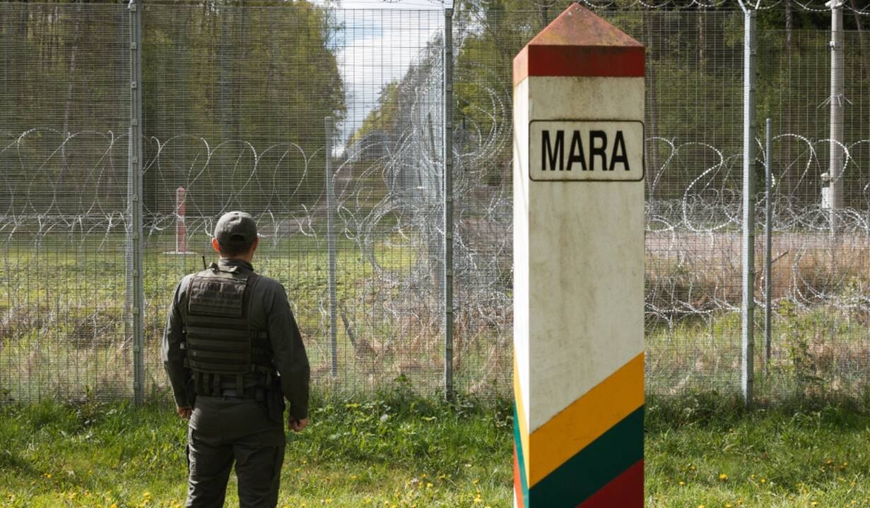 Vadas: įtariu, kad Baltarusijoje neteisėti migrantai treniruojami, kaip įveikti fizinį barjerą