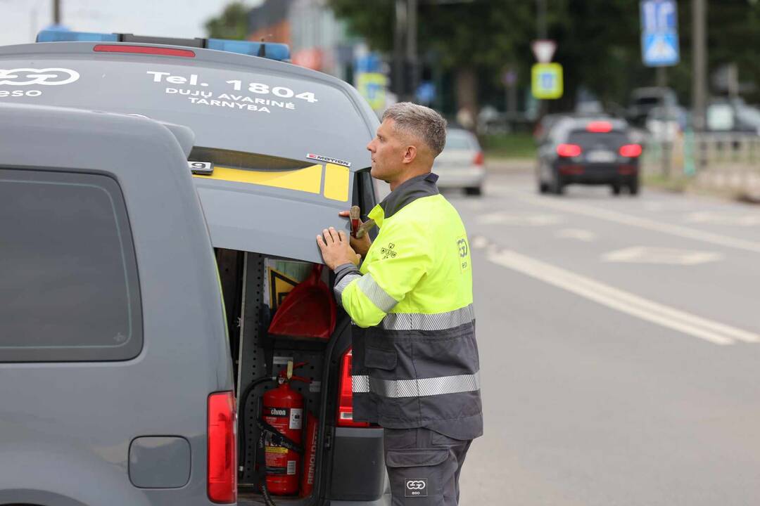 Brastos g. prakirstas dujų vamzdis