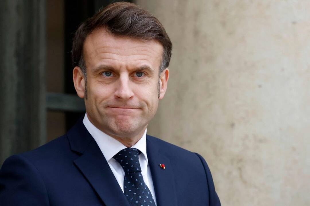 Emmanuelis Macronas: Prancūzija pripažins Palestinos valstybę