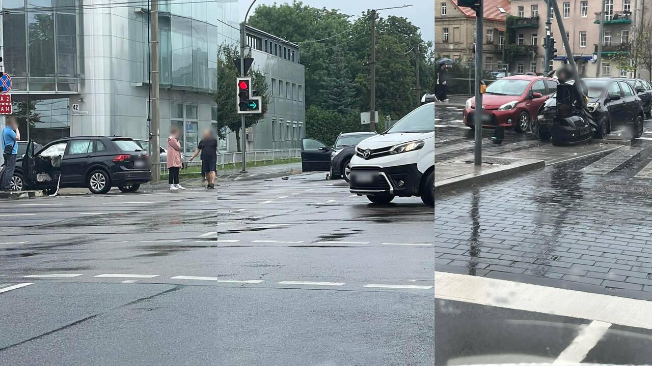 Vilniuje pasipylė avarijos: viena iš jų – masinė