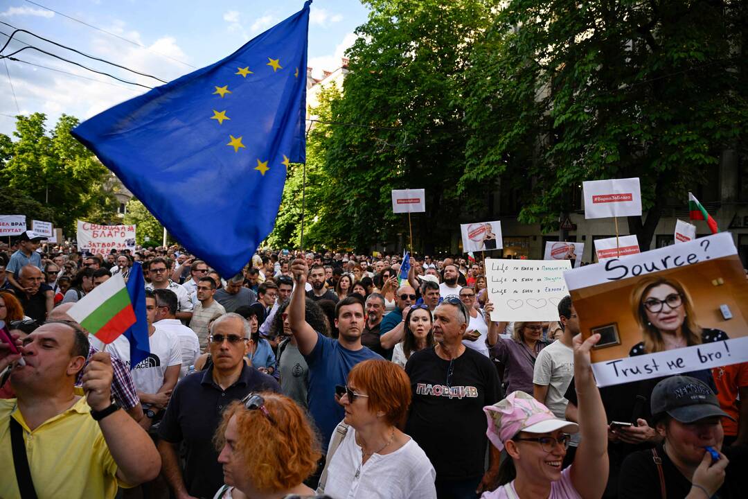 Opozicijos mero areštas sukėlė protestus