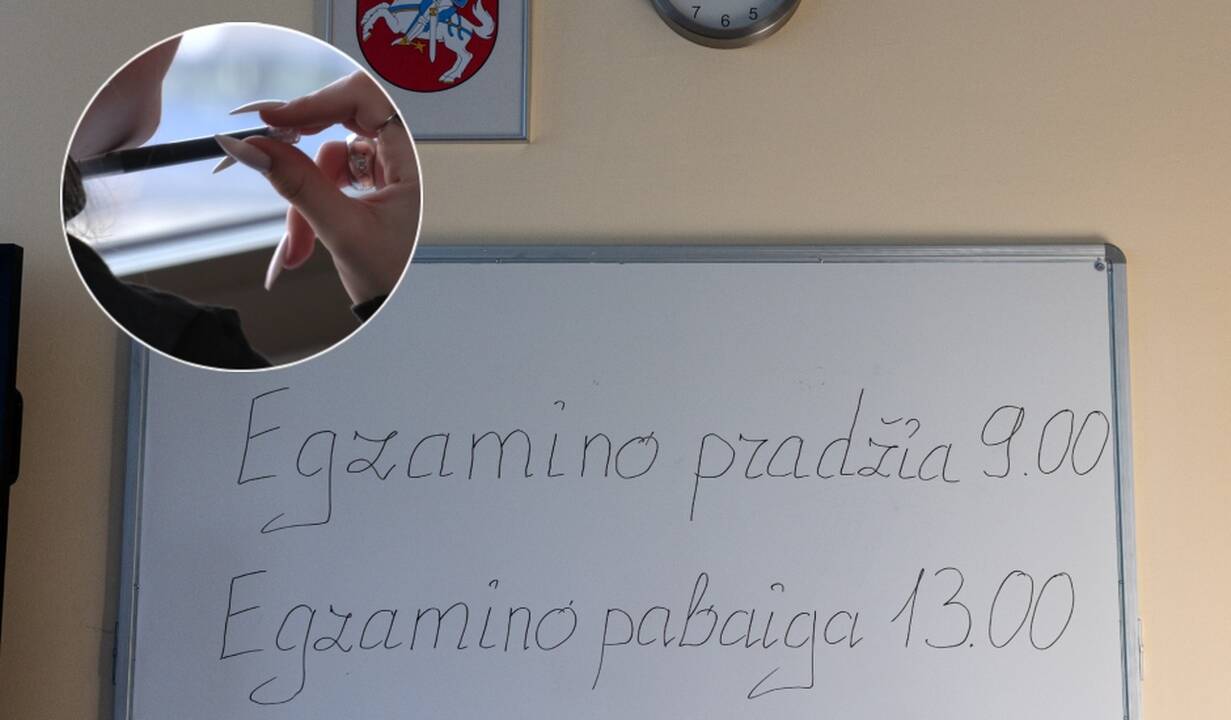 Vis daugiau abiturientų bando gudrauti egzaminuose: ar švietimo sistema pasiruošusi su jais kovoti?