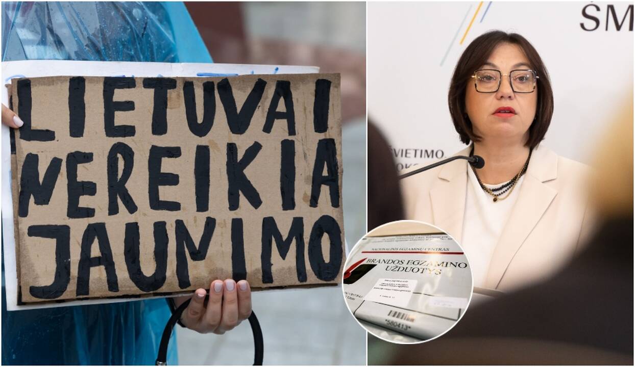 Sumaištis dėl abiturientų likimų: matematikos egzamino kartelės nuleidimas – žingsnis atgal?