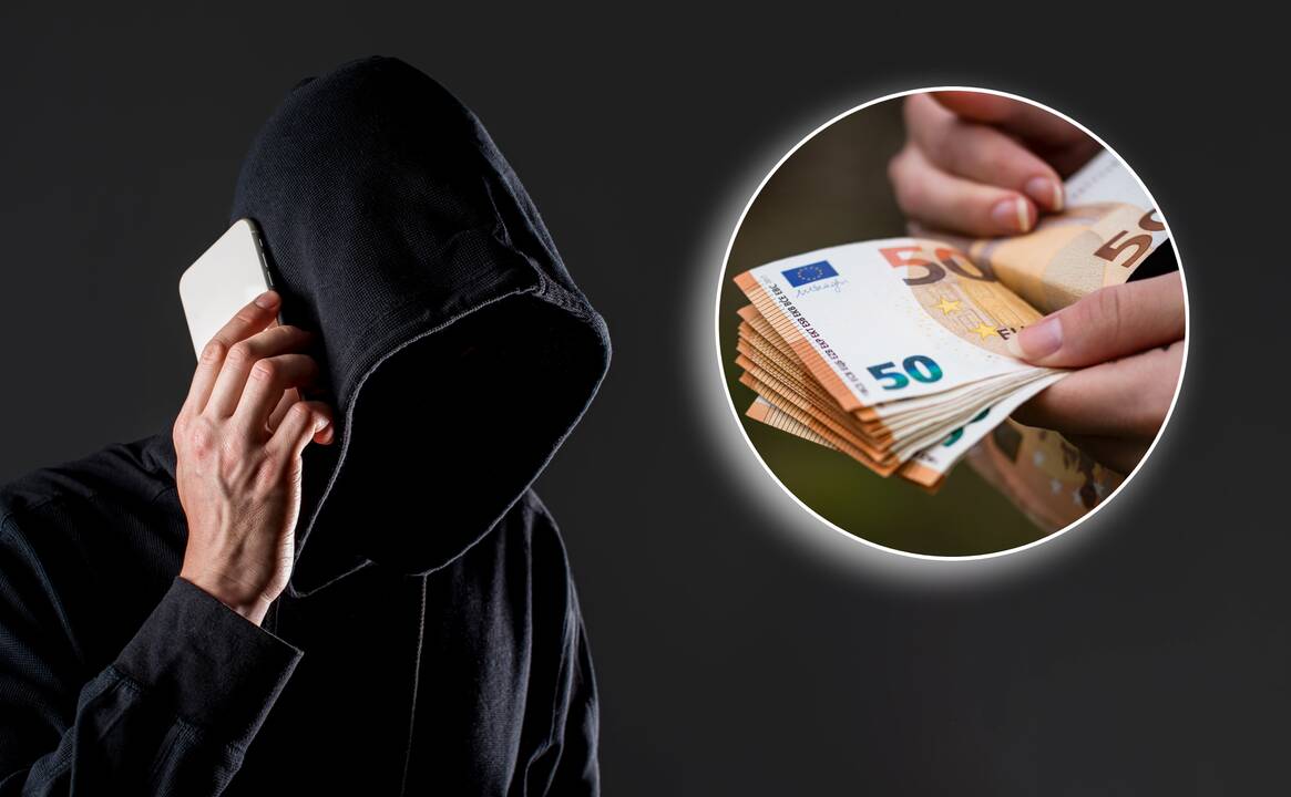 Pajūryje policija sulaikė pinigų pasiimti atėjusį sukčių
