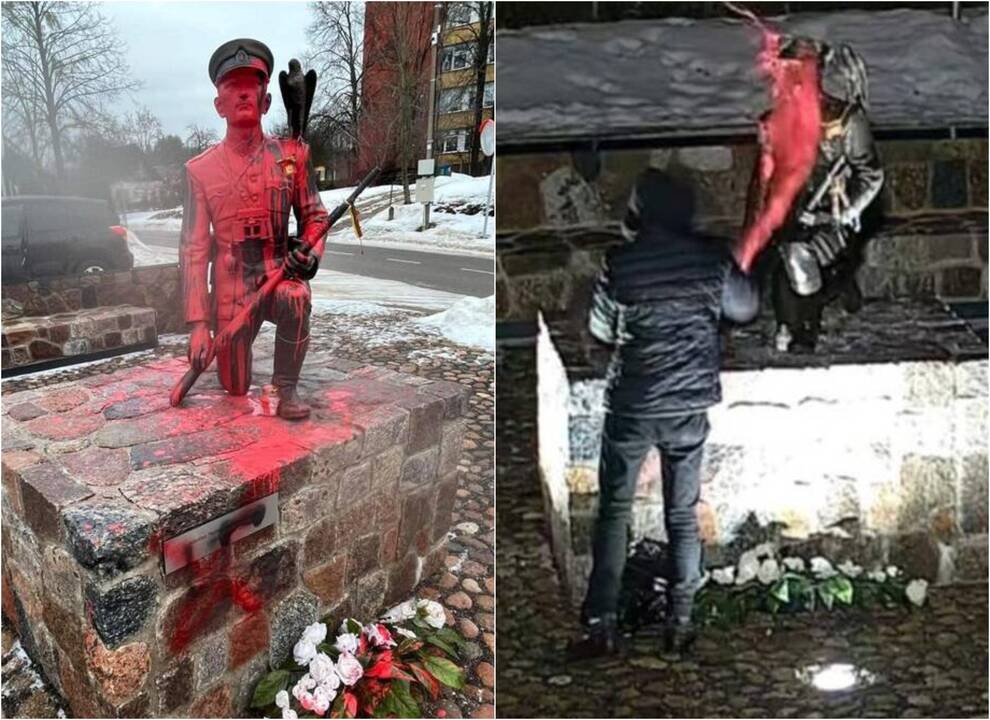 Teisėsauga atskleidžia: Adolfo Ramanausko-Vanago paminklo išniekinimą užsakė Rusija