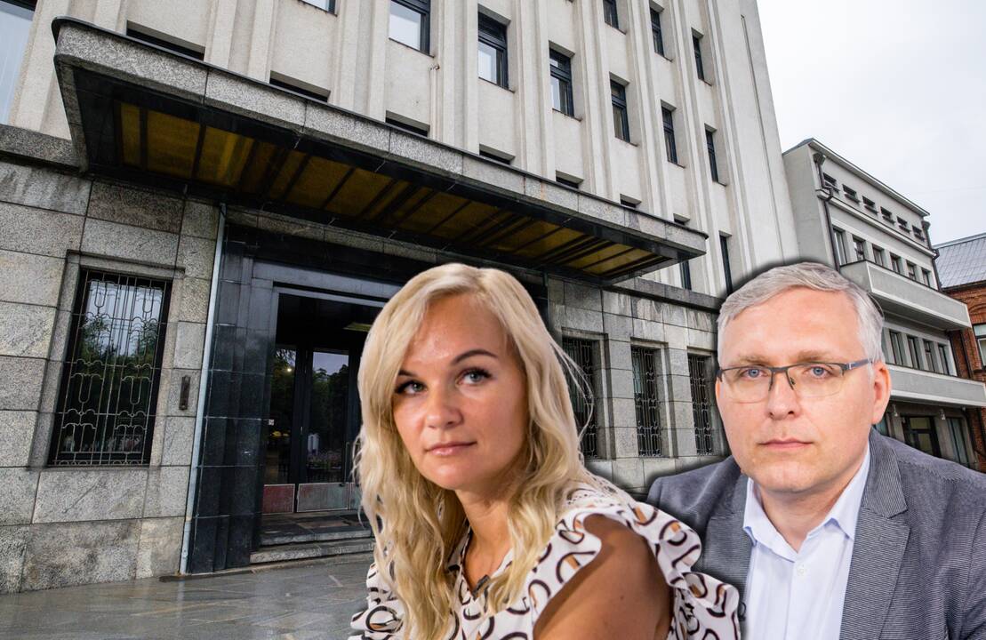 Eglė Andriuškienė ir Paulius Keras