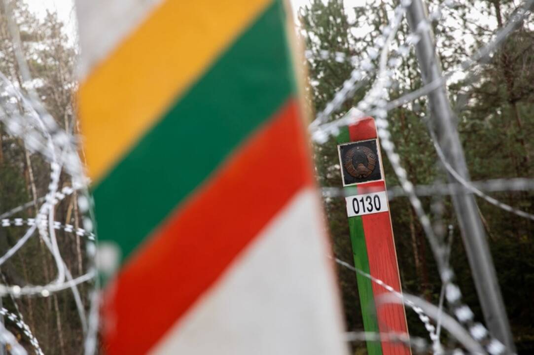 Pasienyje su Baltarusija nefiksuota neteisėtų migrantų