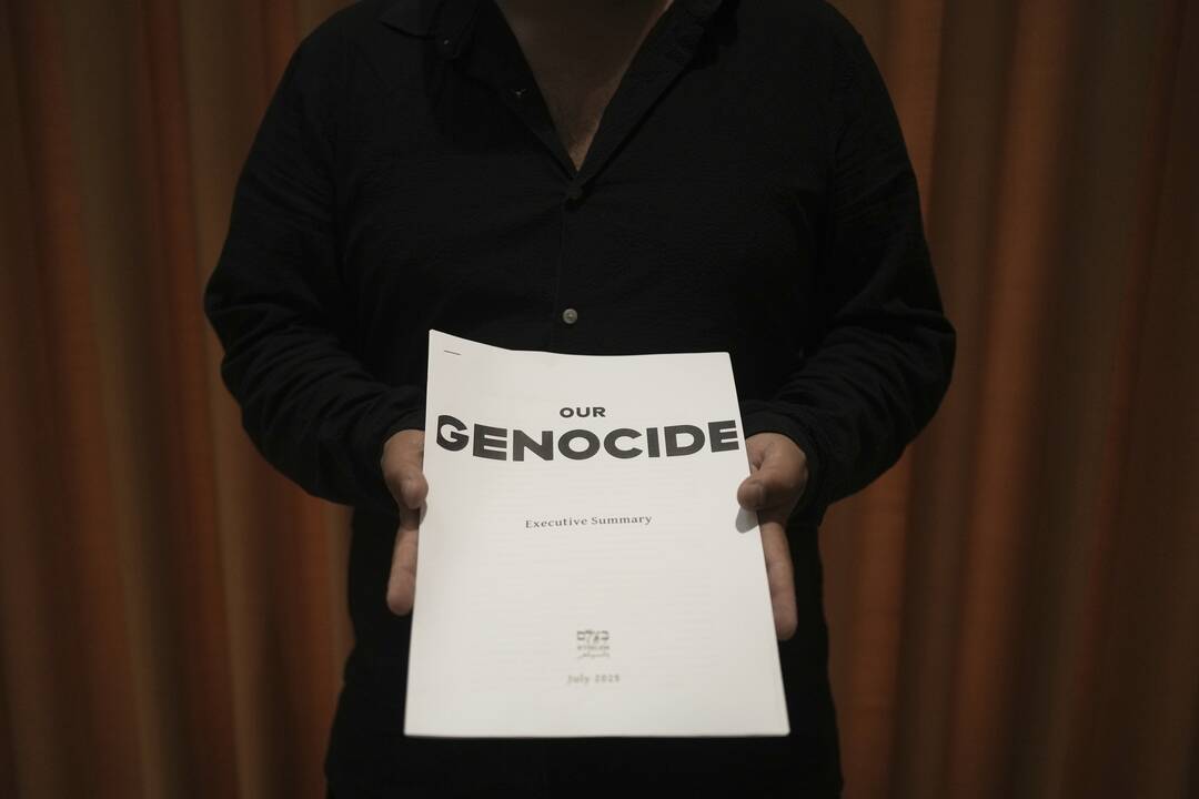 Izraelio teisių gynimo grupės veiksmus Gazos Ruože pavadino genocidu