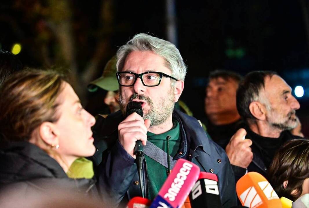 Sakartvelo vyriausybei tęsiant represijas prieš opoziciją, įkalintas dar vienas opozicionierius