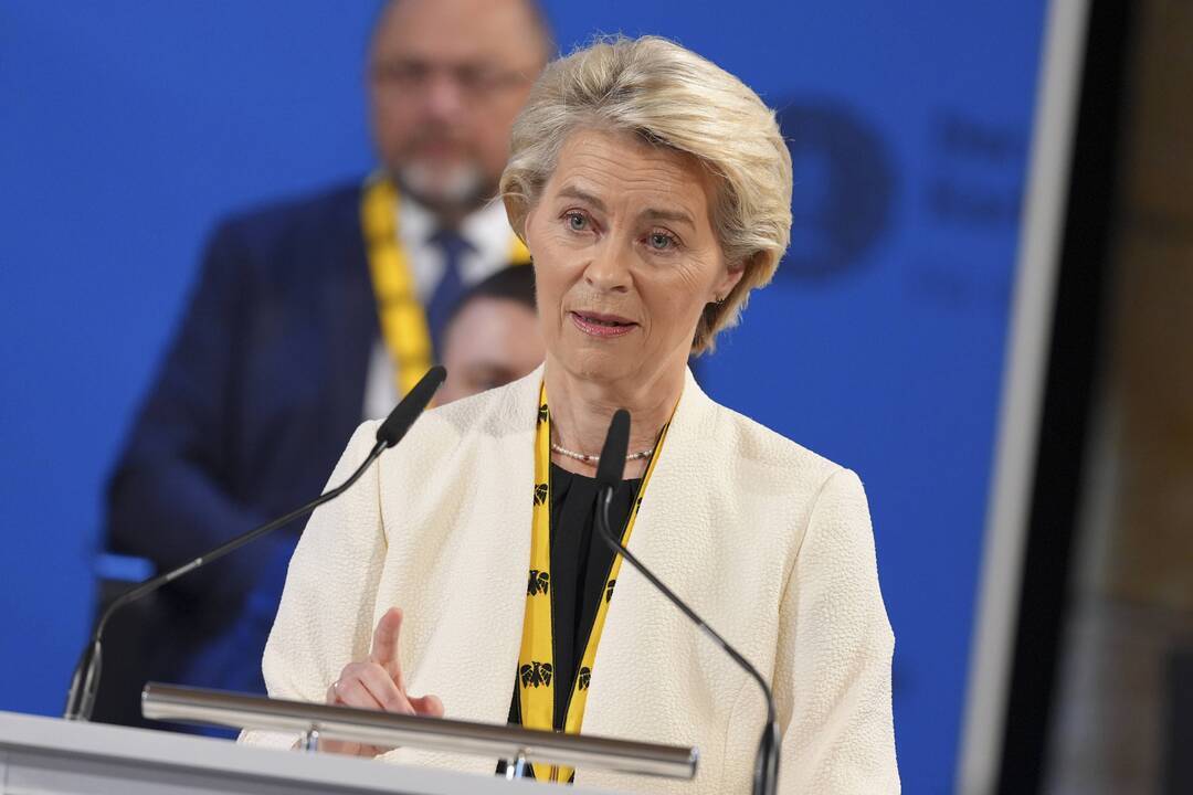 Įspėjamas signalas U. von der Leyen